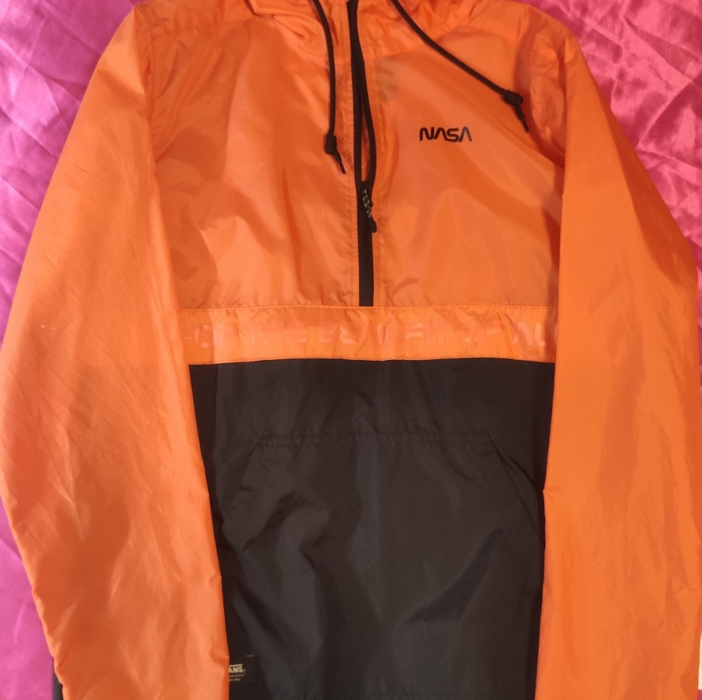 Vans x NASA Orange & Black Windbreaker